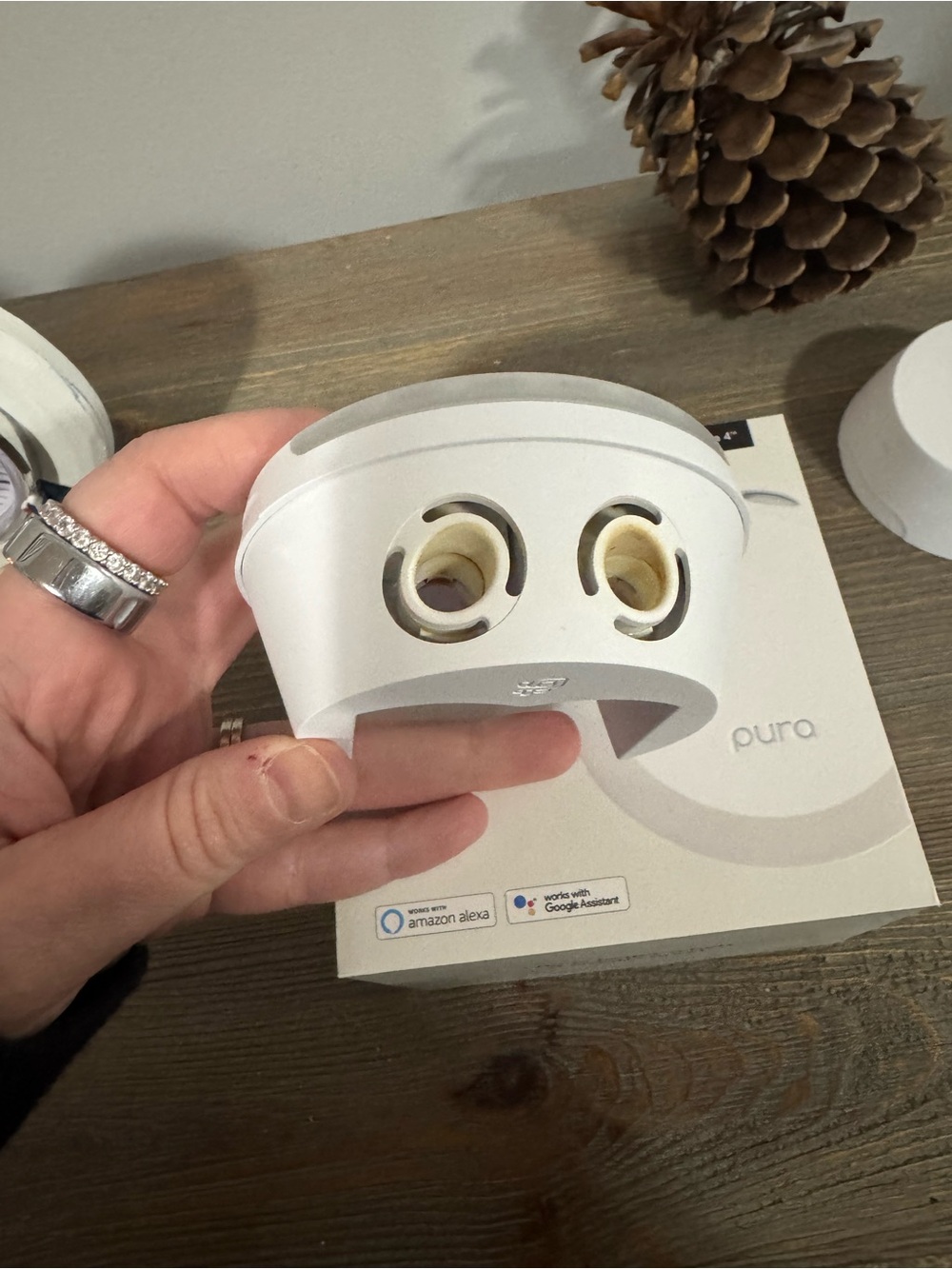 3- Pura Smart Fragrance Diffuser - White - Picture 8 of 8